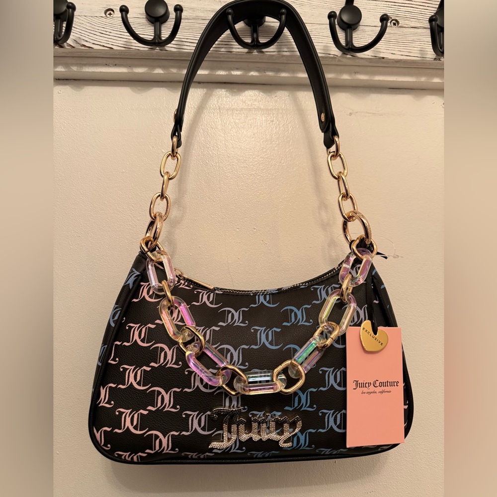 Juicy Couture Black and Gold Women's Bag NWT